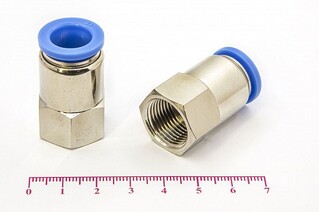 Фитинг цанговый прямой с внутренней резьбой D PCF 12-03 (R3/8