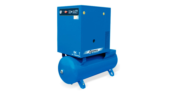 Винтовой компрессор с ременным приводом 4 кВт<br>Remeza BK5T-15-270